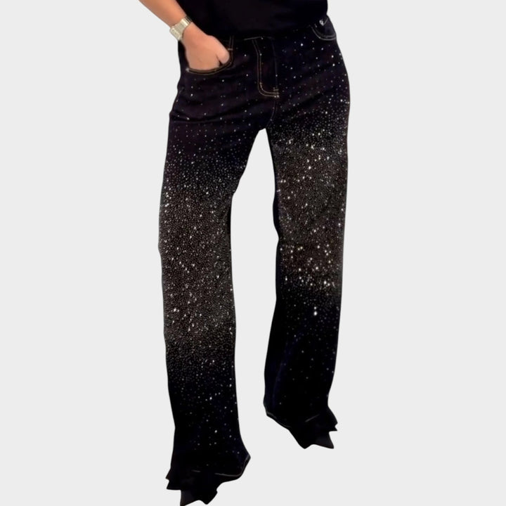 Celestial Spark Straight-Leg Jeans