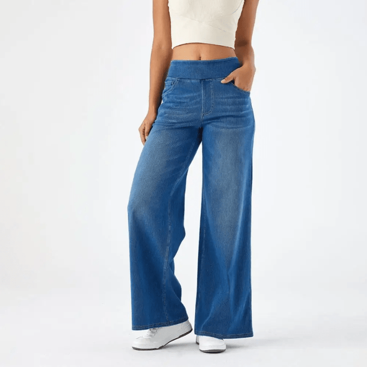 Comfortable Trousers with Elasticated Waist