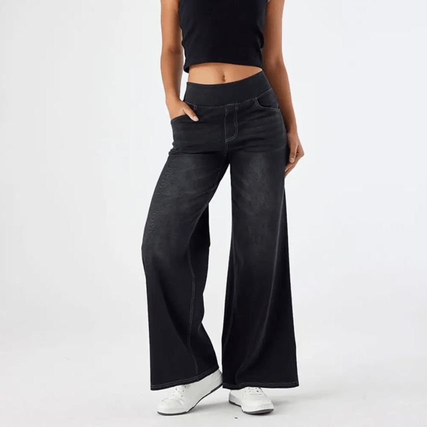 Comfortable Trousers with Elasticated Waist